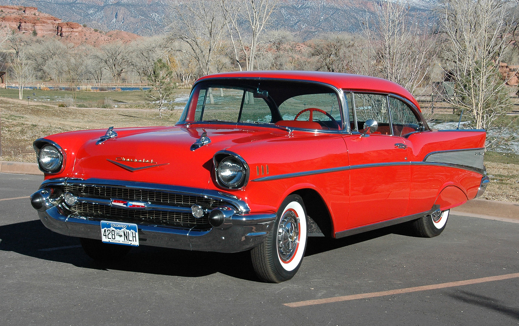 ☆激レア絶版*フランクリンミント*1/24*1957 Chevrolet Bel Air